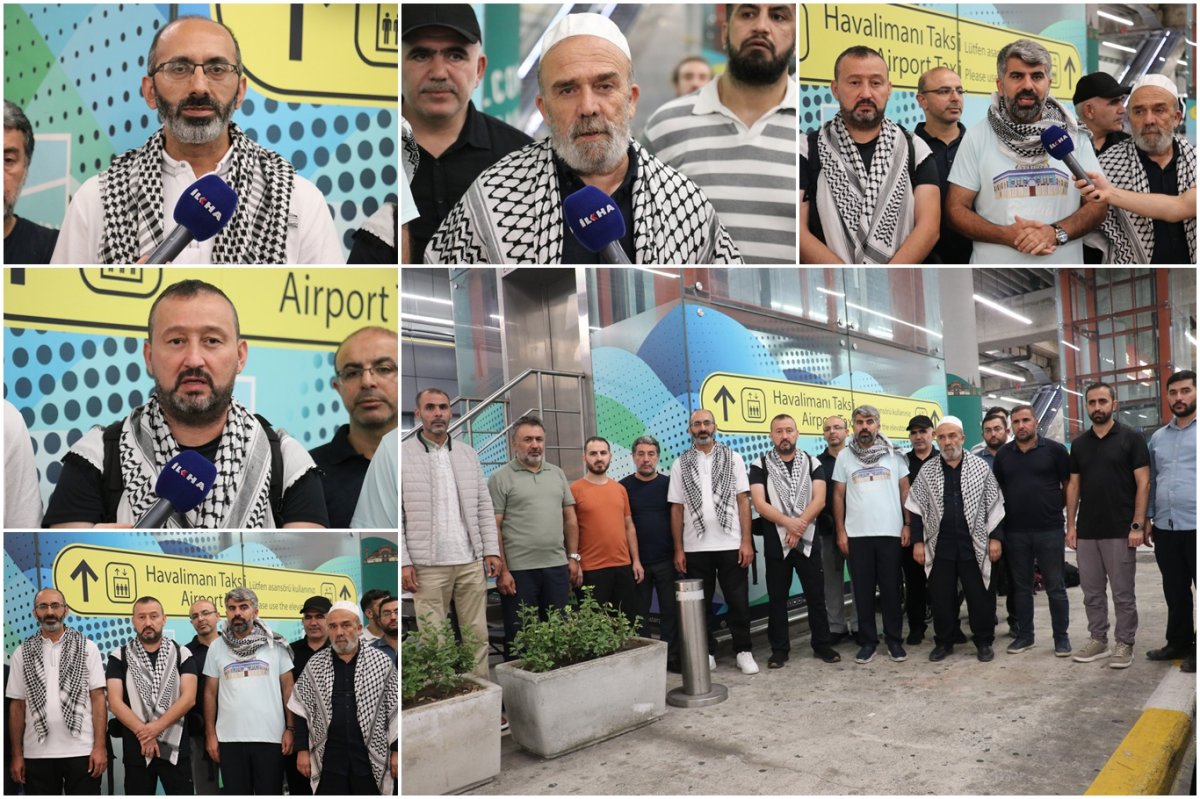 Tunus'tan dönen "Küresel Sumud Filosu" katılımcıları yaşadıklarını anlattı