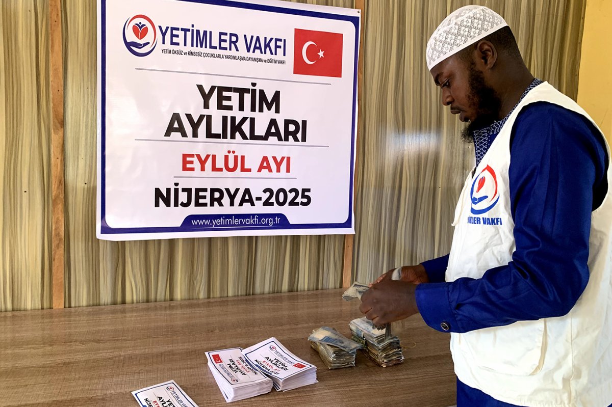 Yetimler Vakfı Nijeryalı yetimleri bu ayda unutmadı