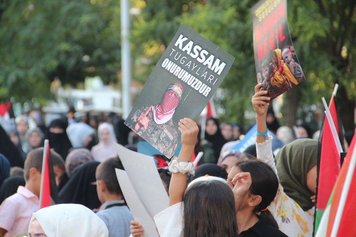 Batman'da "Sumud Filosu"na destek programı düzenlendi
