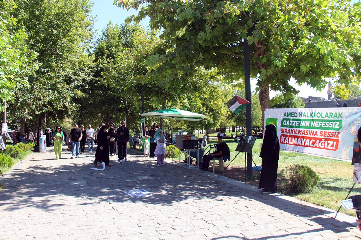 HÜDA PAR Diyarbakır Kadın Kolları: Sumud Filosu denizde bizler karada mücadele vereceğiz