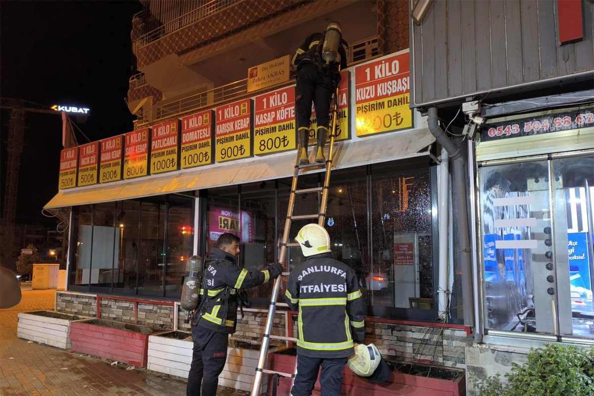 Şanlıurfa’da kablo kaynaklı yangın korkuttu