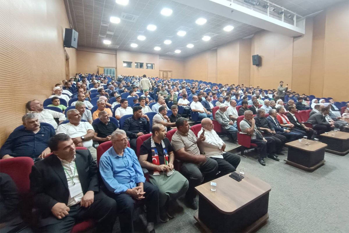 Şanlıurfa’da "Özgür Gazze Konferansı" düzenlendi