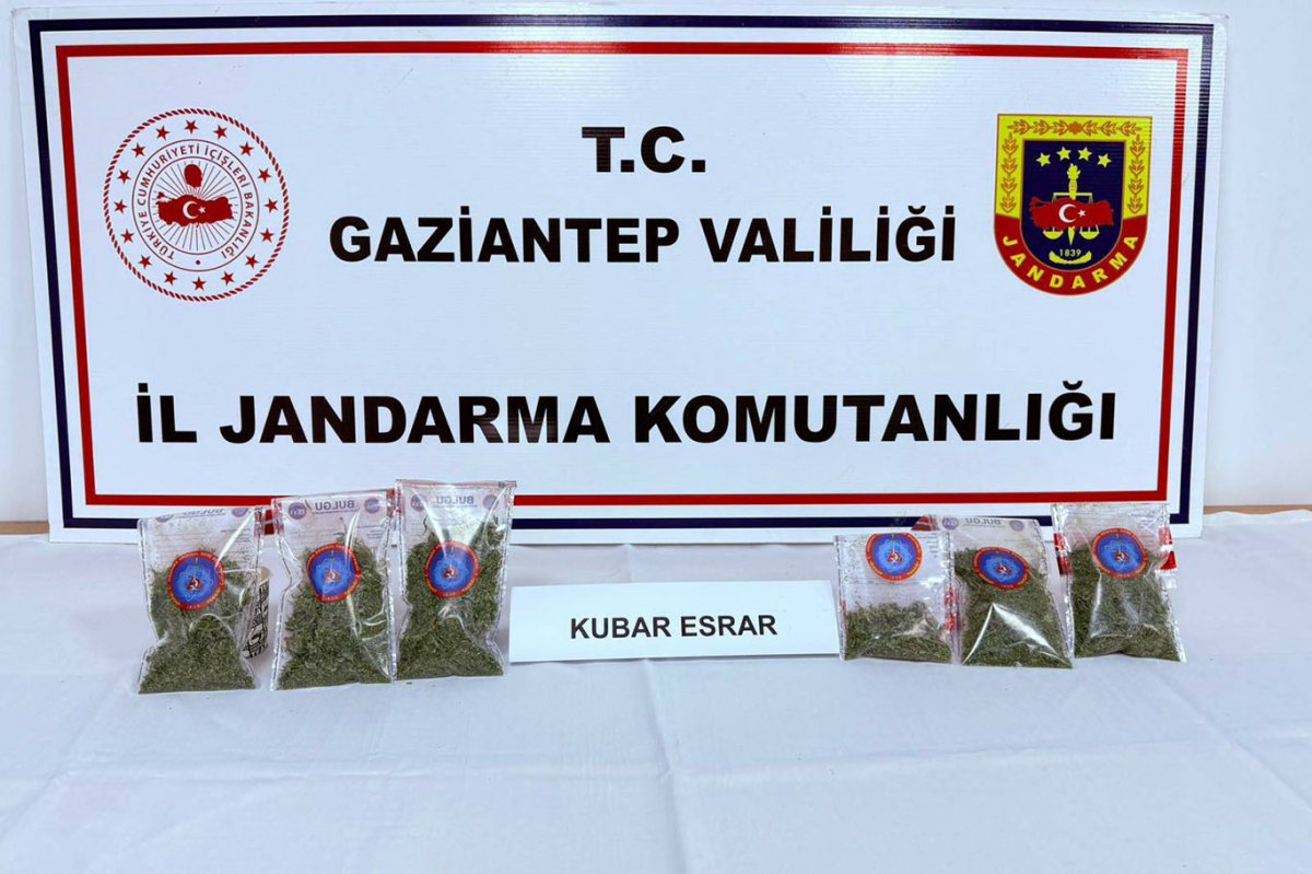 Gaziantep'te uyuşturucu operasyonu: 3 tutuklama