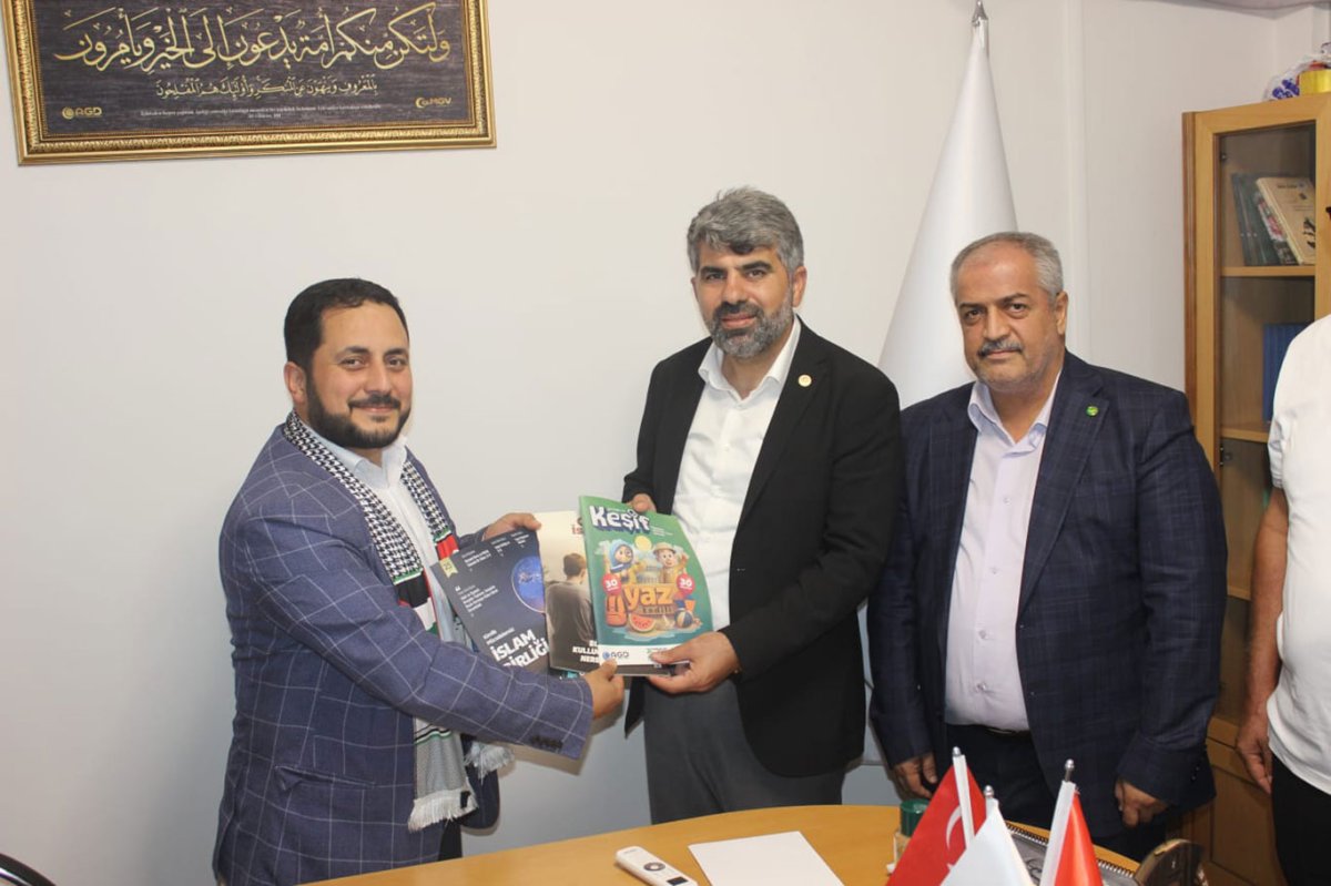 HÜDA PAR heyetinden Anadolu Gençlik Derneği'ne ziyaret