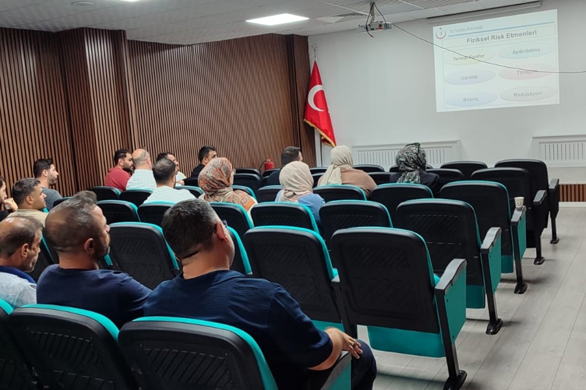 İş sağlığı ve güvenliği eğitimleri devam ediyor