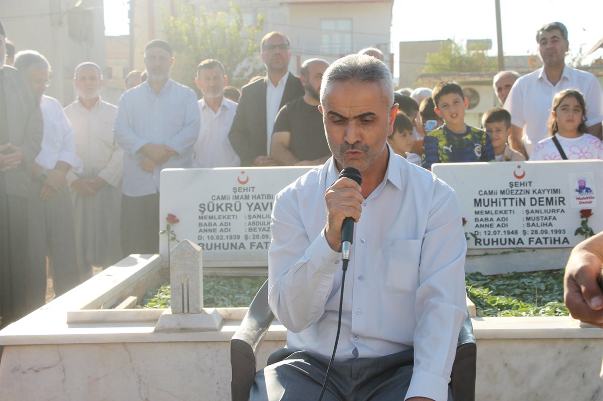 PKK'nın katlettiği Molla Şükrü ve Molla Muhittin kabirleri başında yad edildi