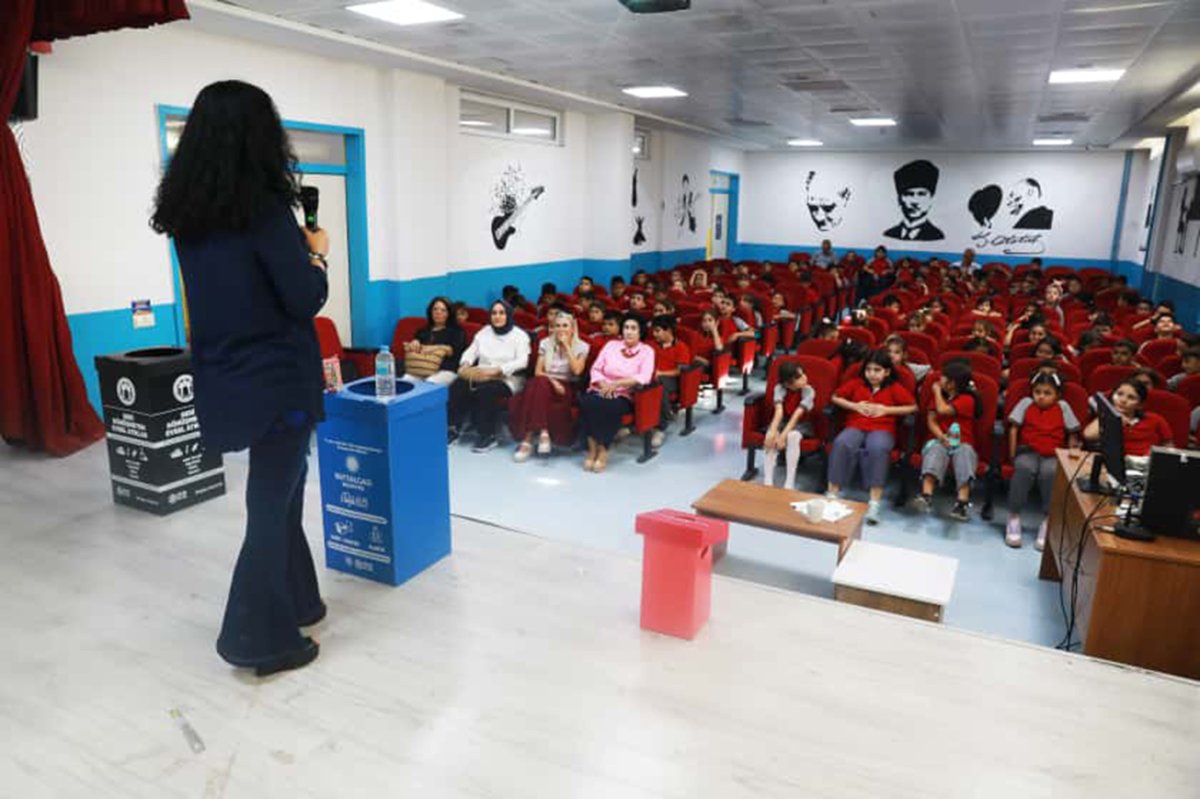 Battalgazi Belediyesi'nden öğrencilere "sıfır atık" eğitimi
