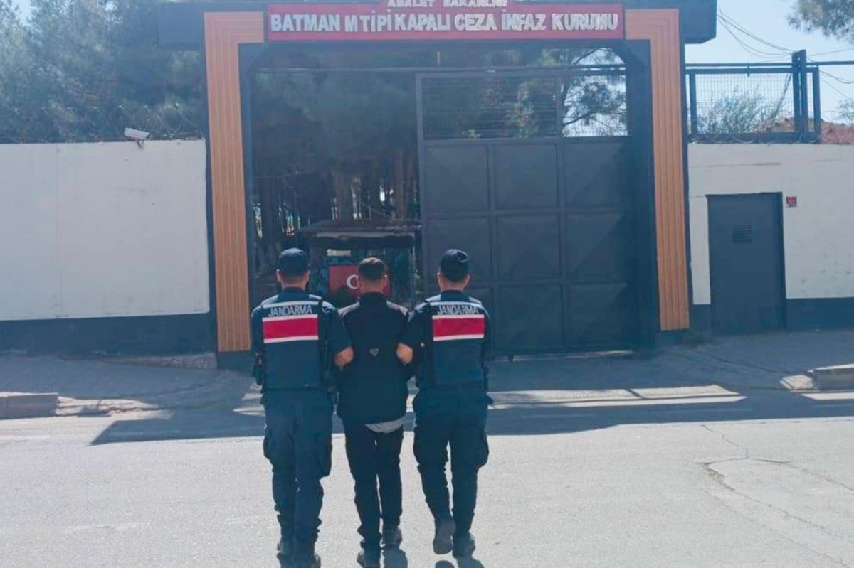 Batman'da hapis cezası bulunan şahıslara operasyon