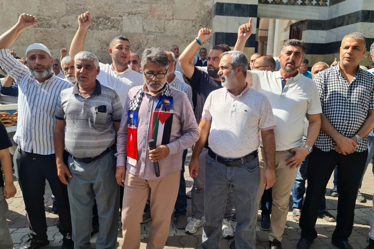 "Tüm devletler israil ile ticari ilişkilerini kesmelidir"