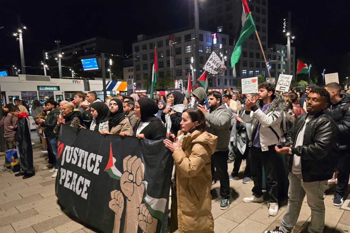 Almanya'da "Özgür Filistin" mitingi