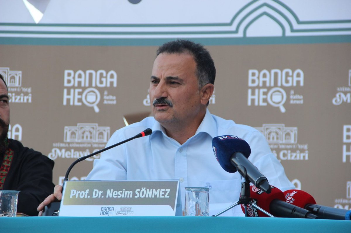 Prof. Dr. Sönmez: Melayê Cizîrî, insanlık medeniyetinin gelişmesine katkı sağladı