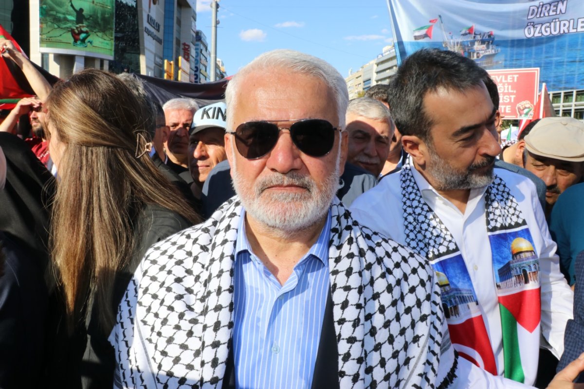 HÜDA PAR Genel Başkanı Yapıcıoğlu: Gazze özgür olana kadar kararlılıkla mücadele sürecek
