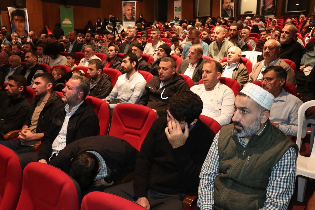 İstanbul'da "6-8 Ekim'den Aksa Tufan'ına" programı düzenlendi