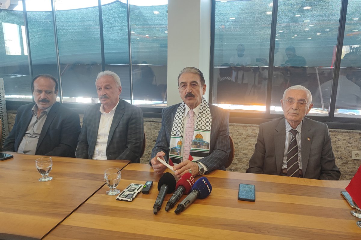 Malatya esnaf camiasından Gazze'ye destek