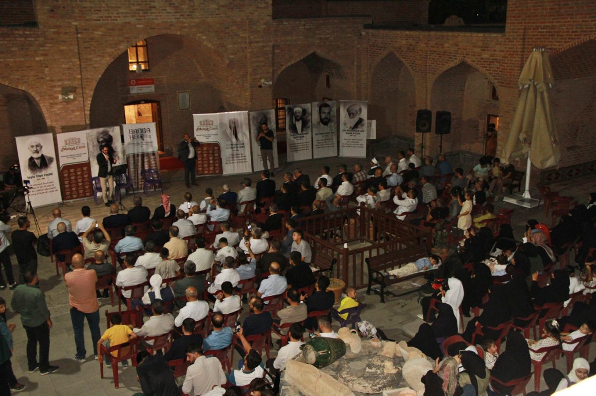 Melayê Cizîrî anma programı kaside şöleni ile sona erdi