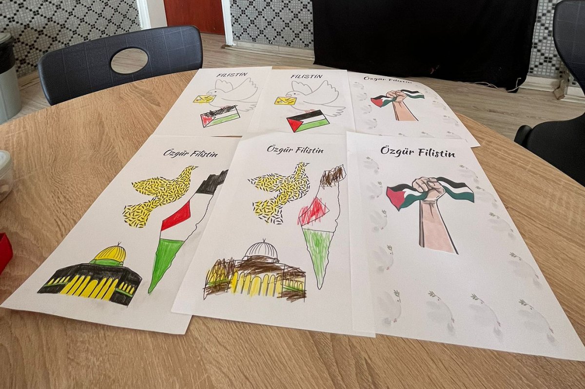 Konya’da tüm okullarda ‘Filistin Farkındalık Etkinlikleri’ yapıldı