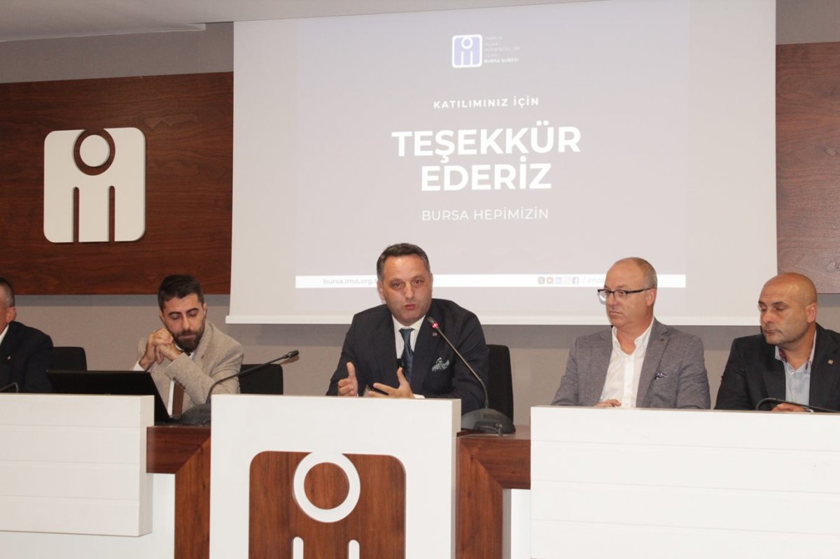 İMO Bursa Şube Başkanı Erdem: İnsani yardımı engellemek insanlık suçudur