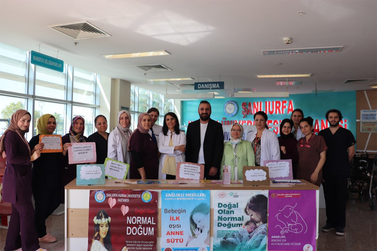 Şanlıurfa'da Emzirme Haftası’nda farkındalık etkinliği düzenlendi