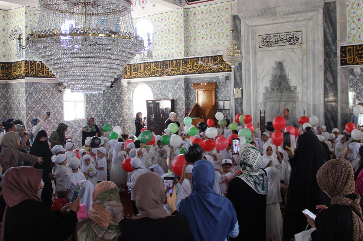 Cizre’de çocuklar cami ile buluştu
