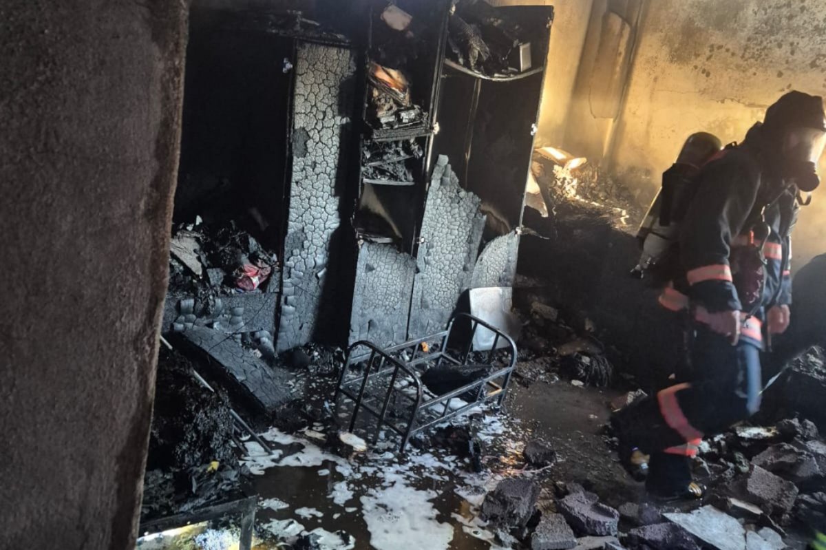 Mardin’de feci yangın: 1 çocuk öldü, 12 kişi dumandan etkilendi