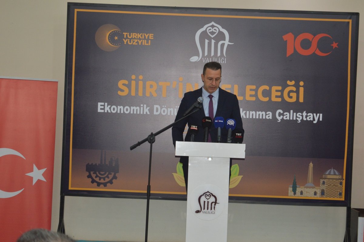 Siirt’in ekonomik dönüşümü için 9 tematik başlıkta çalıştay düzenlendi