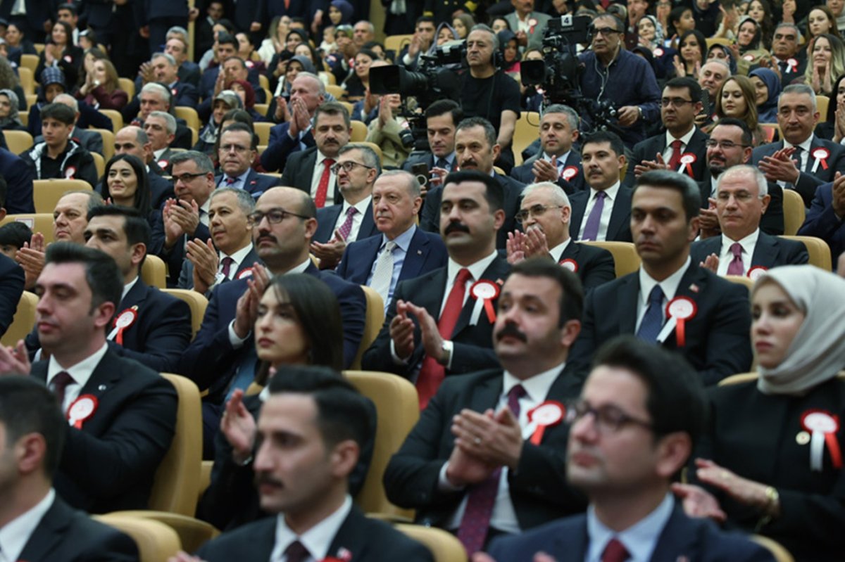 Cumhurbaşkanı Erdoğan, kaymakam adaylarına hitap etti: Bu iş rikkat, samimiyet ve adanmışlık gerektirir