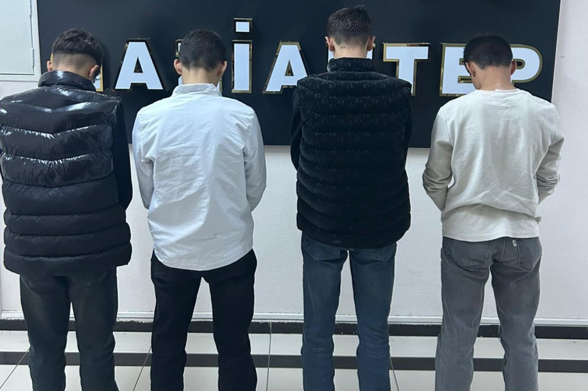 Gaziantep'te hırsızlık şüphelisi 5 kişi yakalandı