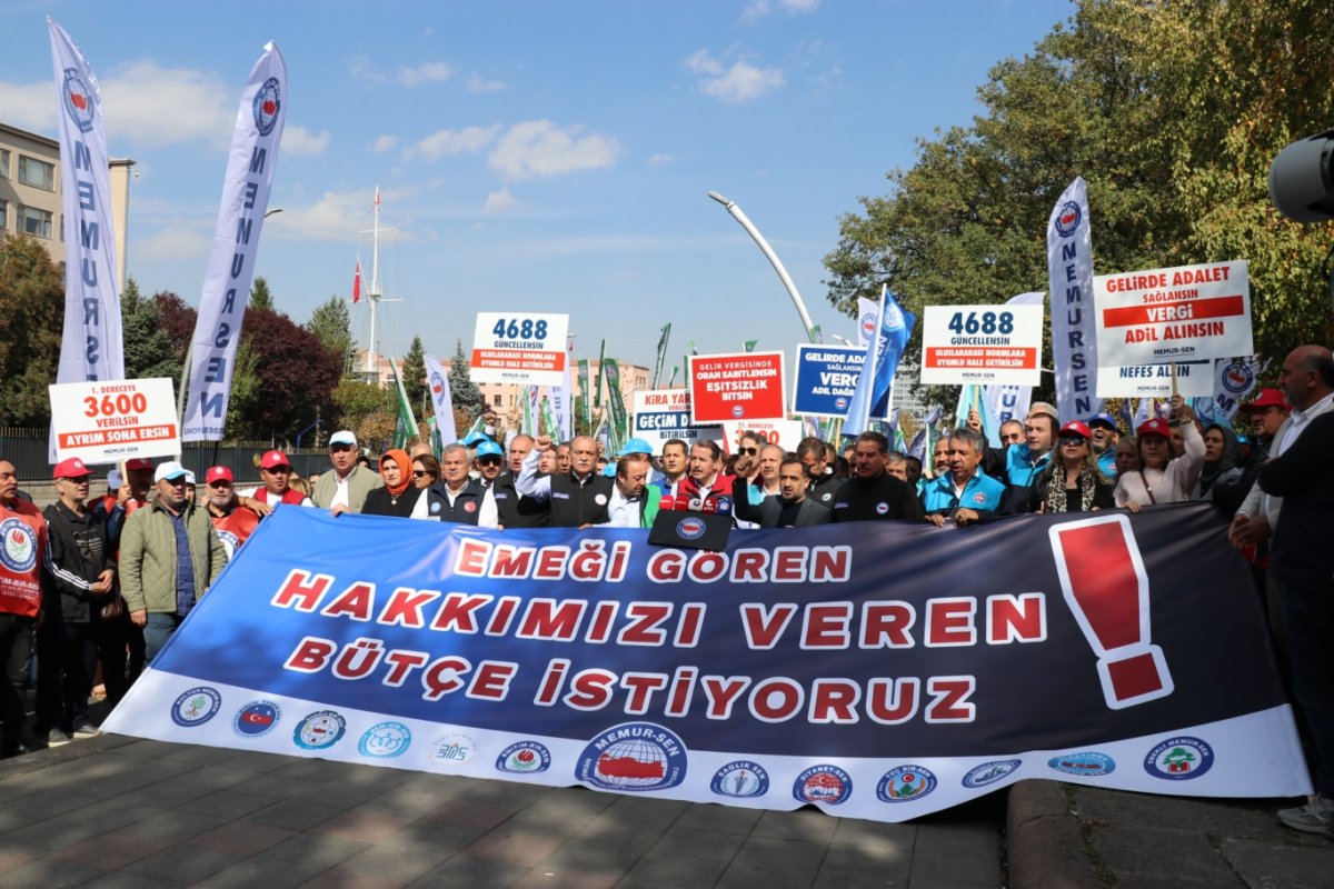Memur-Sen: Emeği gören, hakkımızı veren bütçe istiyoruz