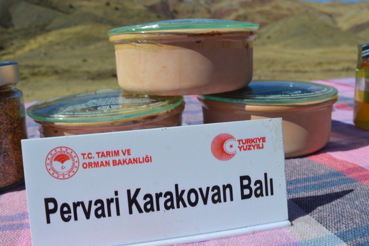 Türkiye’nin en kaliteli balları arasında yer alan Pervari balının hasadı başladı