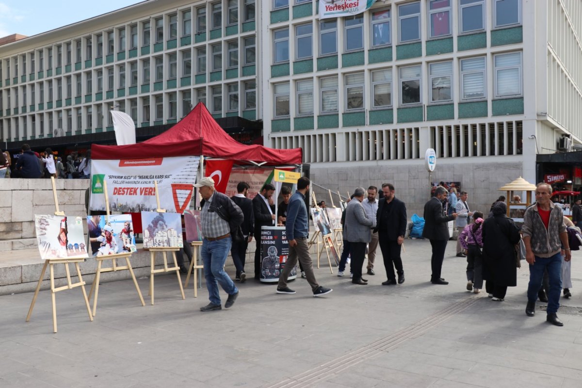 HÜDA PAR Ankara'da fotoğraf sergisi açarak imza kampanyası başlattı