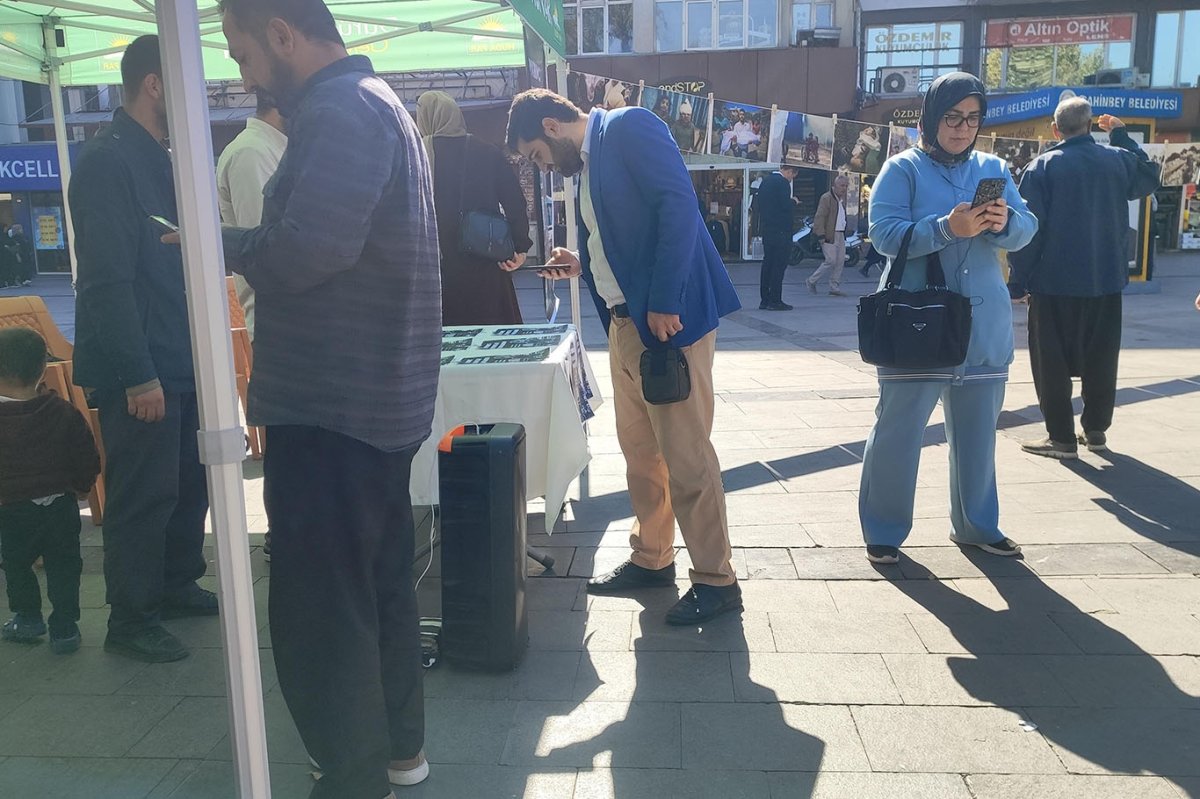 HÜDA PAR Gaziantep Gençlik Kolları "Ülkemde siyonist istemiyorum" imza kampanyası başlattı
