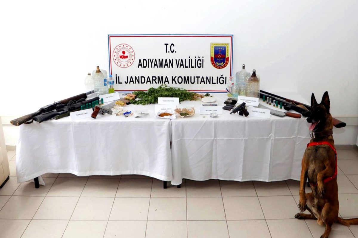 Adıyaman'da uyuşturucu operasyonu: 10 gözaltı