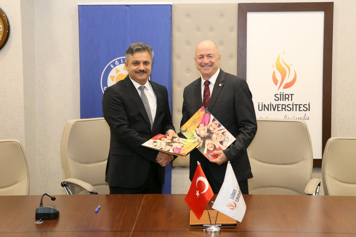 Siirt Üniversitesi ile TEGV arasında iş birliği protokolü imzalandı