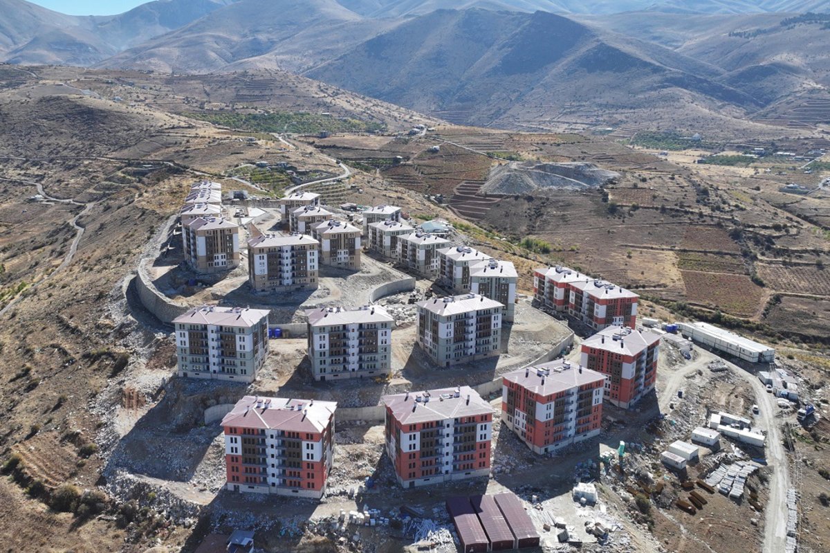 Yeşilyurt Duzdaşı konutlarında sona yaklaşıldı