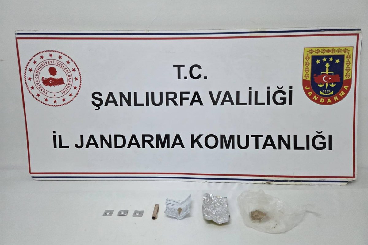 Şanlıurfa’da uyuşturucu operasyonu: Çok sayıda madde ele geçirildi