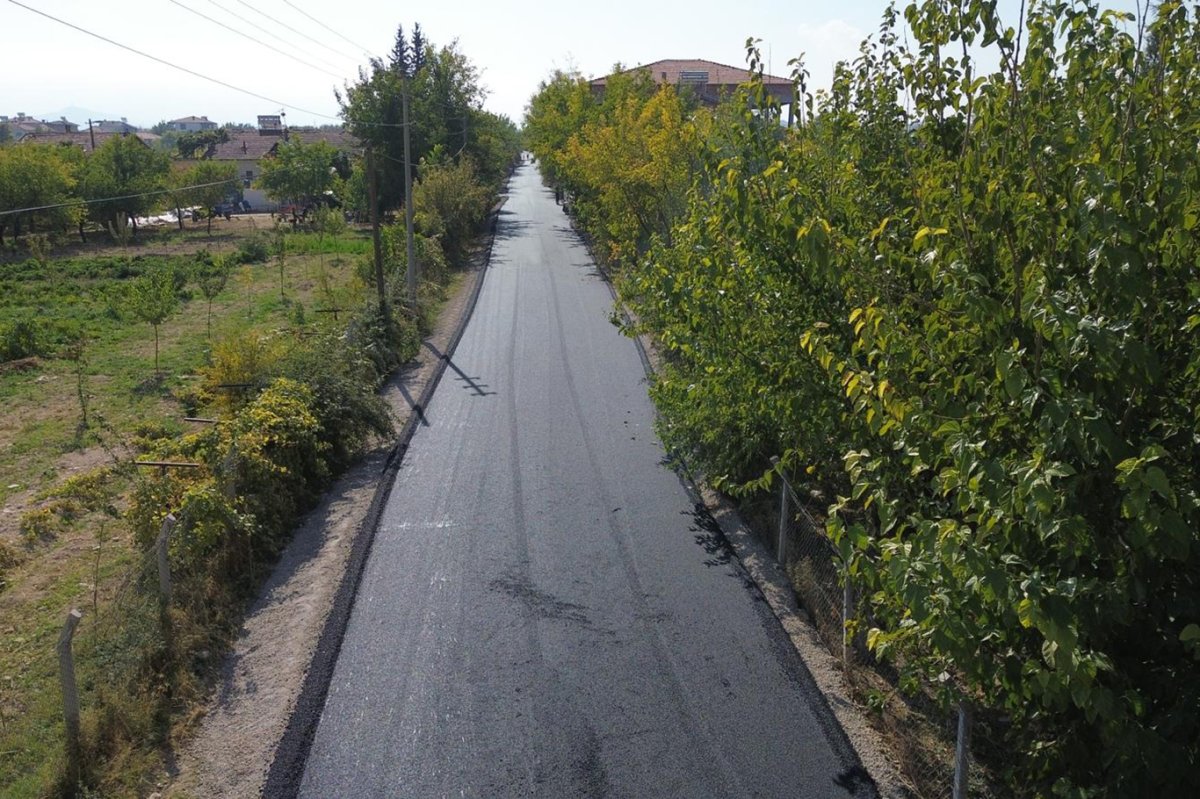 Battalgazi'de kış öncesi asfalt çalışması