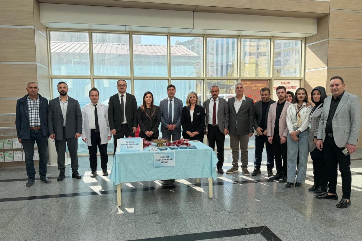 Hasta hakları günü etkinlikleri gerçekleştirildi