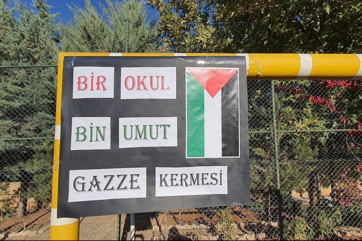 Konya’da "Bir Okul, Bin Umut" projesiyle Gazze’ye destek sürüyor