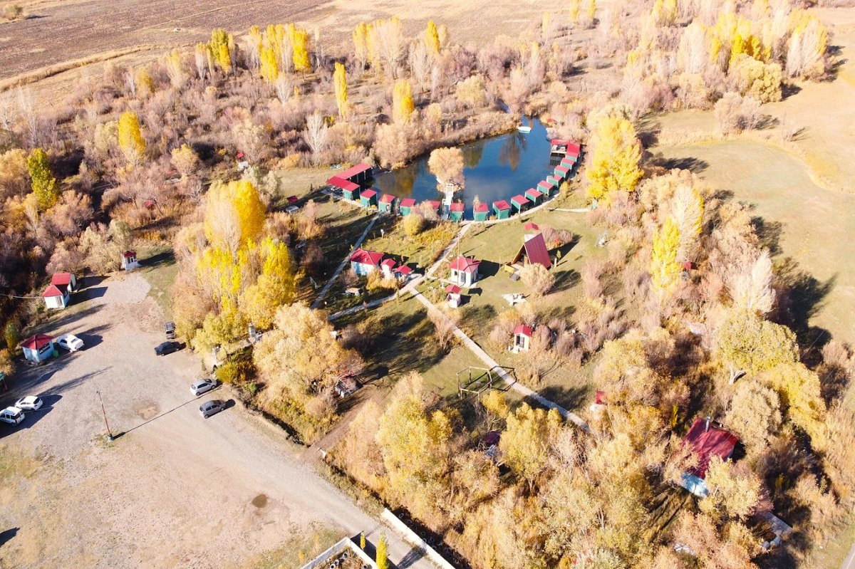 Sonbahar manzarası doğaya renk kattı