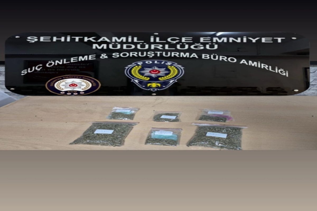 Gaziantep'te uyuşturucu operasyonu: 5 şüpheli yakalandı
