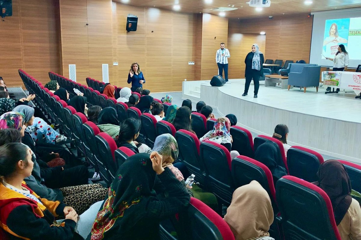 Diyarbakır’da Organ Bağışı Haftası’nda öğrencilere farkındalık eğitimi