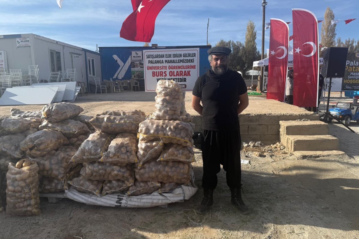 Malatya'da patates hasadı şenliği düzenlendi