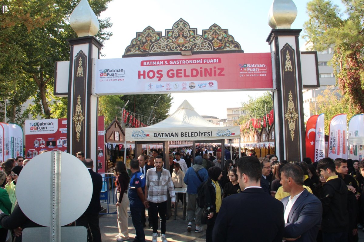 Batman'da gastronomi festivali başladı