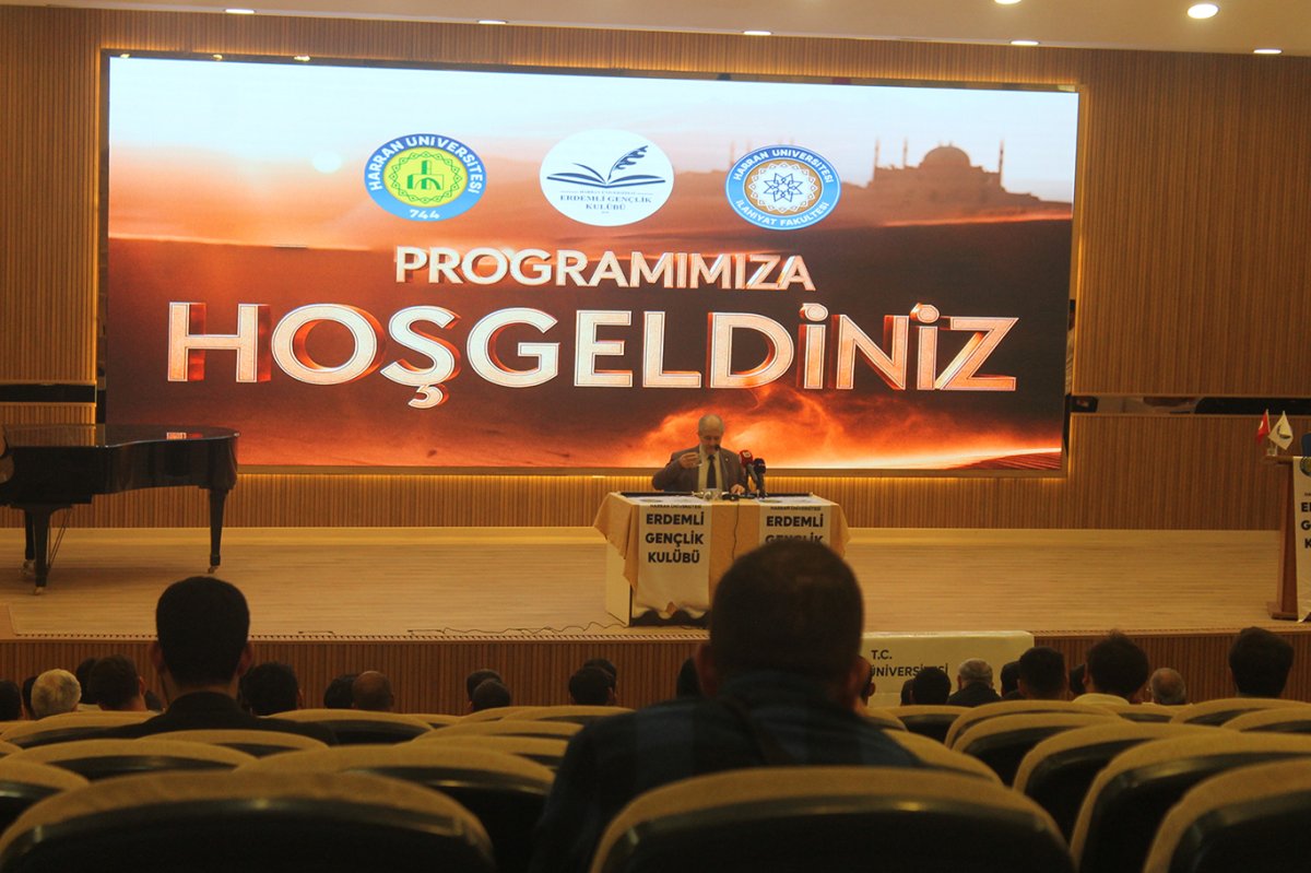 Harran Üniversitesi’nde “Asrın Mus'ab'ı” programı düzenlendi