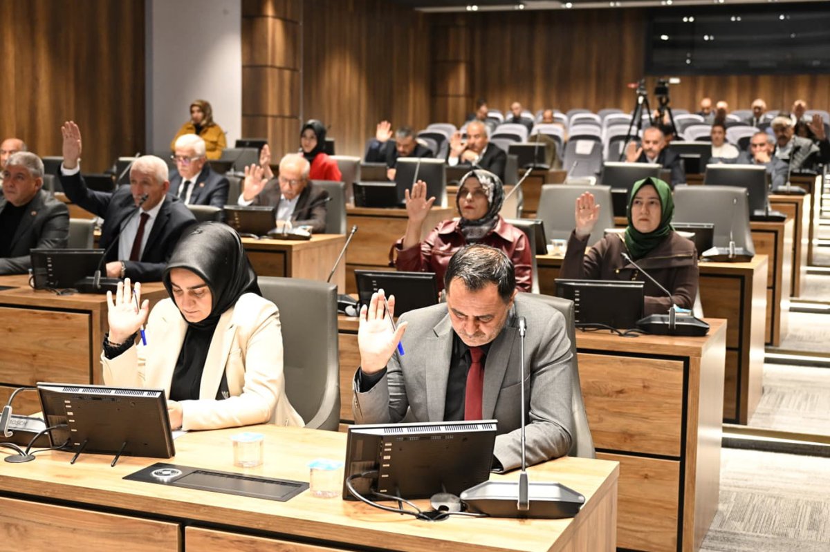 Yeşilyurt Belediye Meclisi kasım ayı toplantısını yaptı