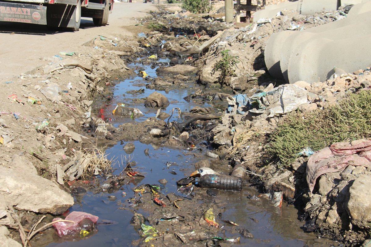 Diyarbakır’ın Dedeköy Mahallesi'ndeki altyapı sorunu hastalık saçıyor