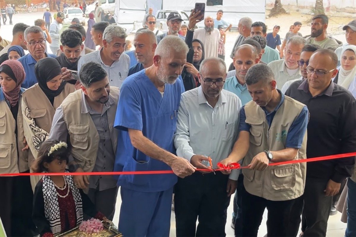 Umut Kervanı'ndan Gazze'ye önemli sağlık desteği