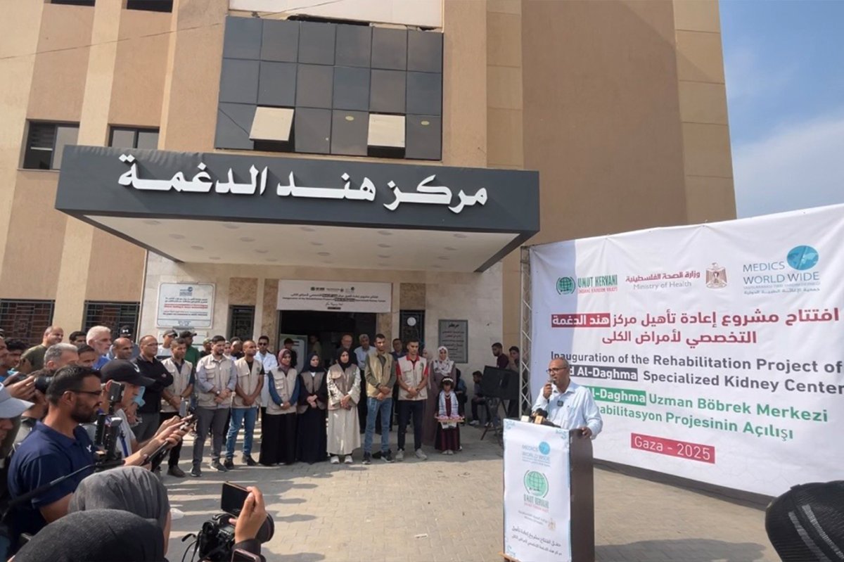 Umut Kervanı'ndan Gazze'ye önemli sağlık desteği