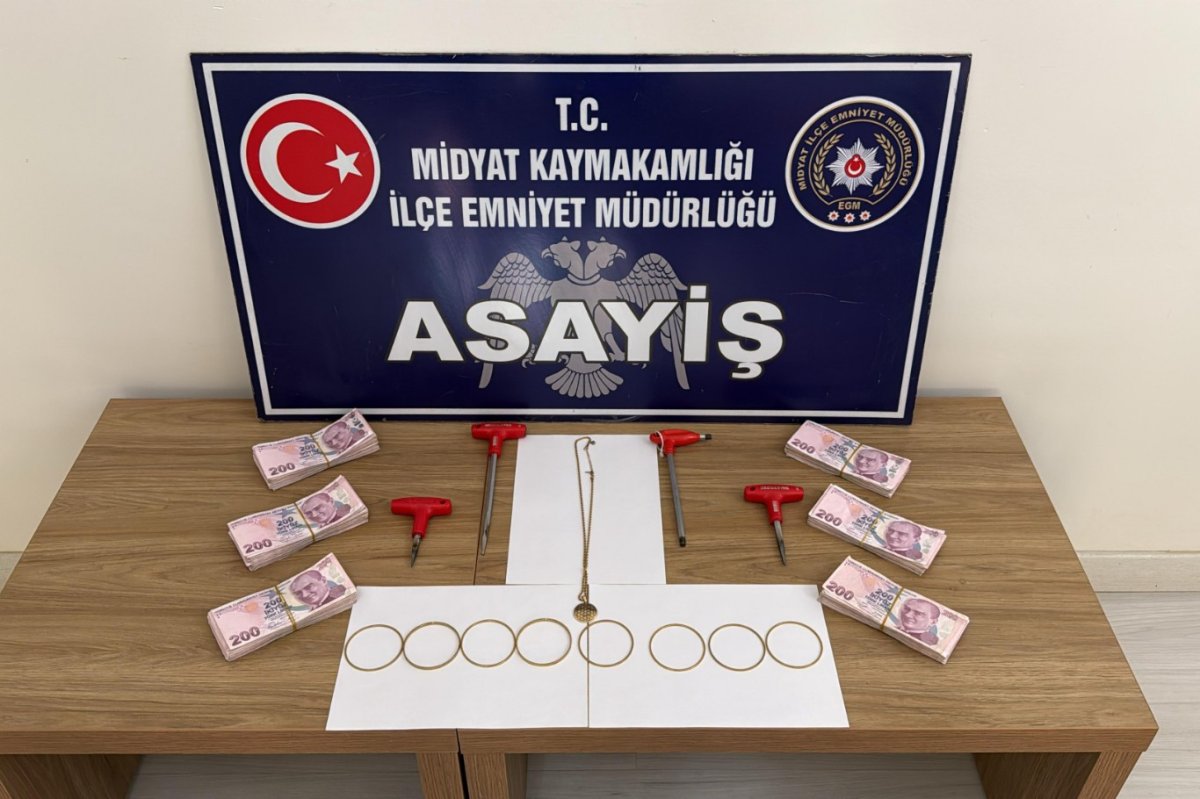 Mardin’de ev hırsızlıklarına yönelik eş zamanlı operasyon: 5 gözaltı