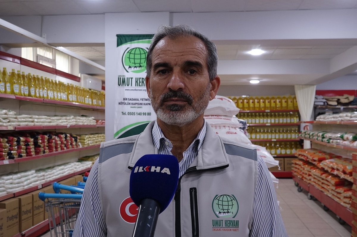 Umut Kervan’ından yüzlerce aileye gıda desteği